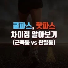 쿨파스-핫파스-효능-차이점