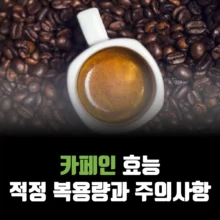 카페인-효능-적정-복용량