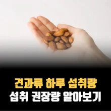 견과류-하루-섭취량-권장량