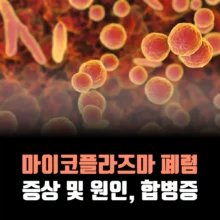 마이코플라즈마-폐렴-증상-원인