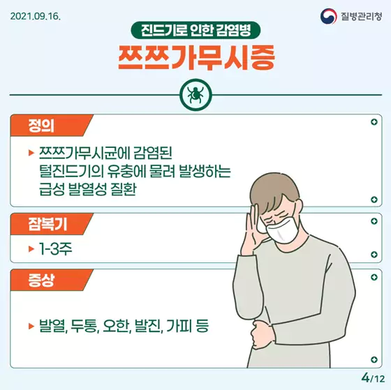 쯔쯔가무시증-증상-정의