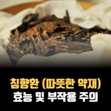 침향환-효능-부작용-주의사항