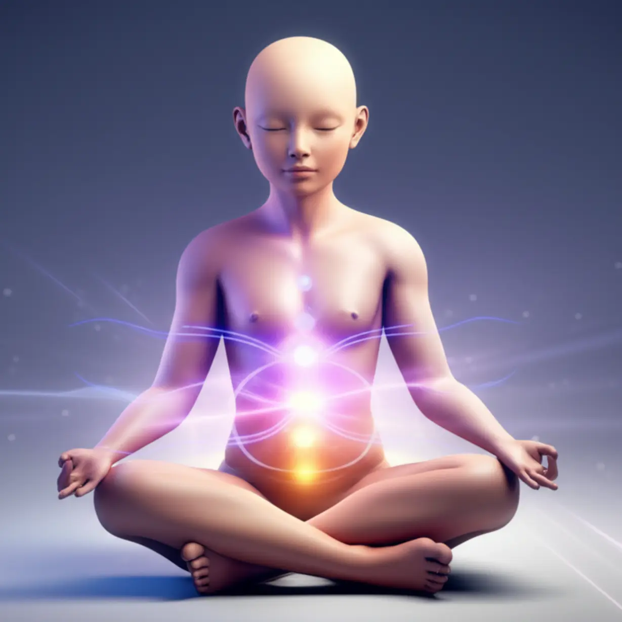 귀여운-3D-일러스트레이션,-편안한-자세를-취하며-내면의-평화와-균형을-찾는-모습을-묘사합니다.-부드러운-색상과-추상적인-기호가-주변을-감싸고-있습니다.