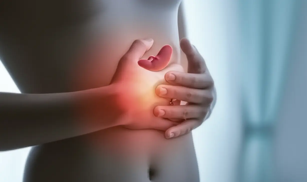 A-cute-3D-illustration-showing-subtle-discomfort-related-to-internal-organs-under-the-right-chest.