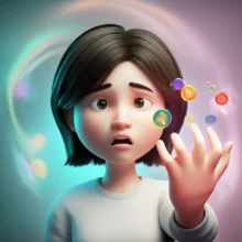 A-3D-illustration-of-a-person-holding-a-hand-with-abstract-shapes-suggesting-numbness,-representing-symptoms-unresolved-by-typical-treatment.