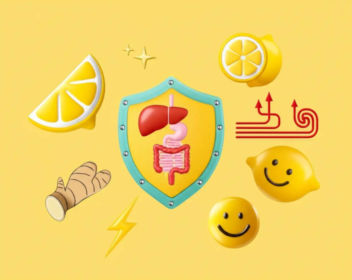 Illustrations-representing-health-benefits:-immunity,-digestion,-circulation,-energy,-and-refreshment.