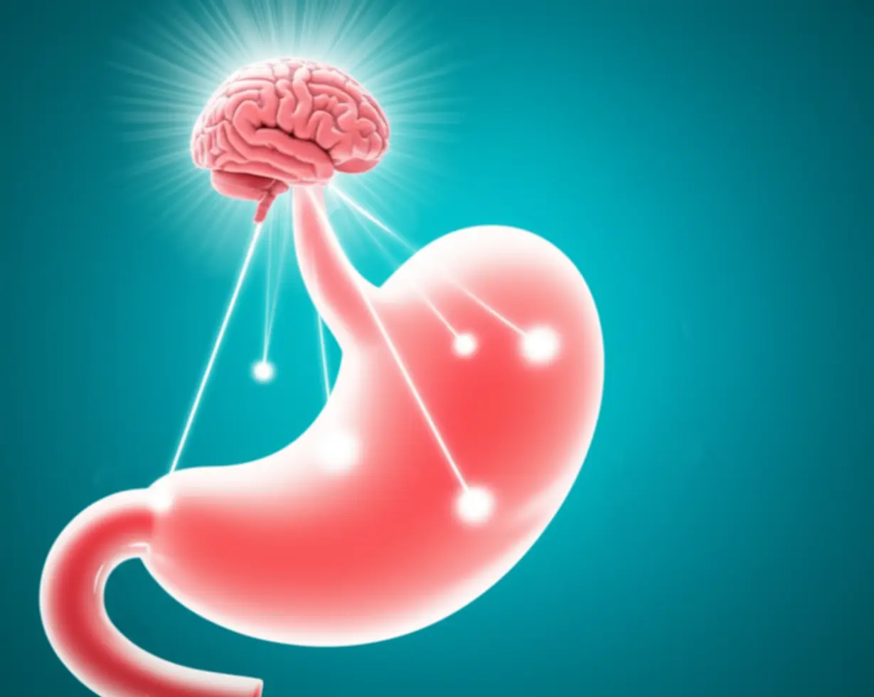 빛나는-선으로-연결된-평화로운-뇌가-편안한-위장-모양에-차분한-에너지를-보내는-3D-캐릭터