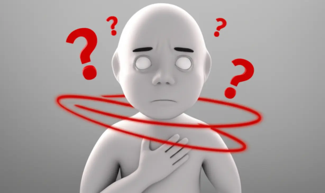 가슴-통증과-혼란스러운-감정을-표현하는-귀여운-3D-이미지