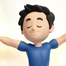 몸이-가벼워지고-편안해진-사람이-기지개를-켜는-모습