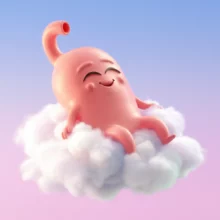 편안하게-구름-위에서-쉬고-있는-귀여운-위-캐릭터