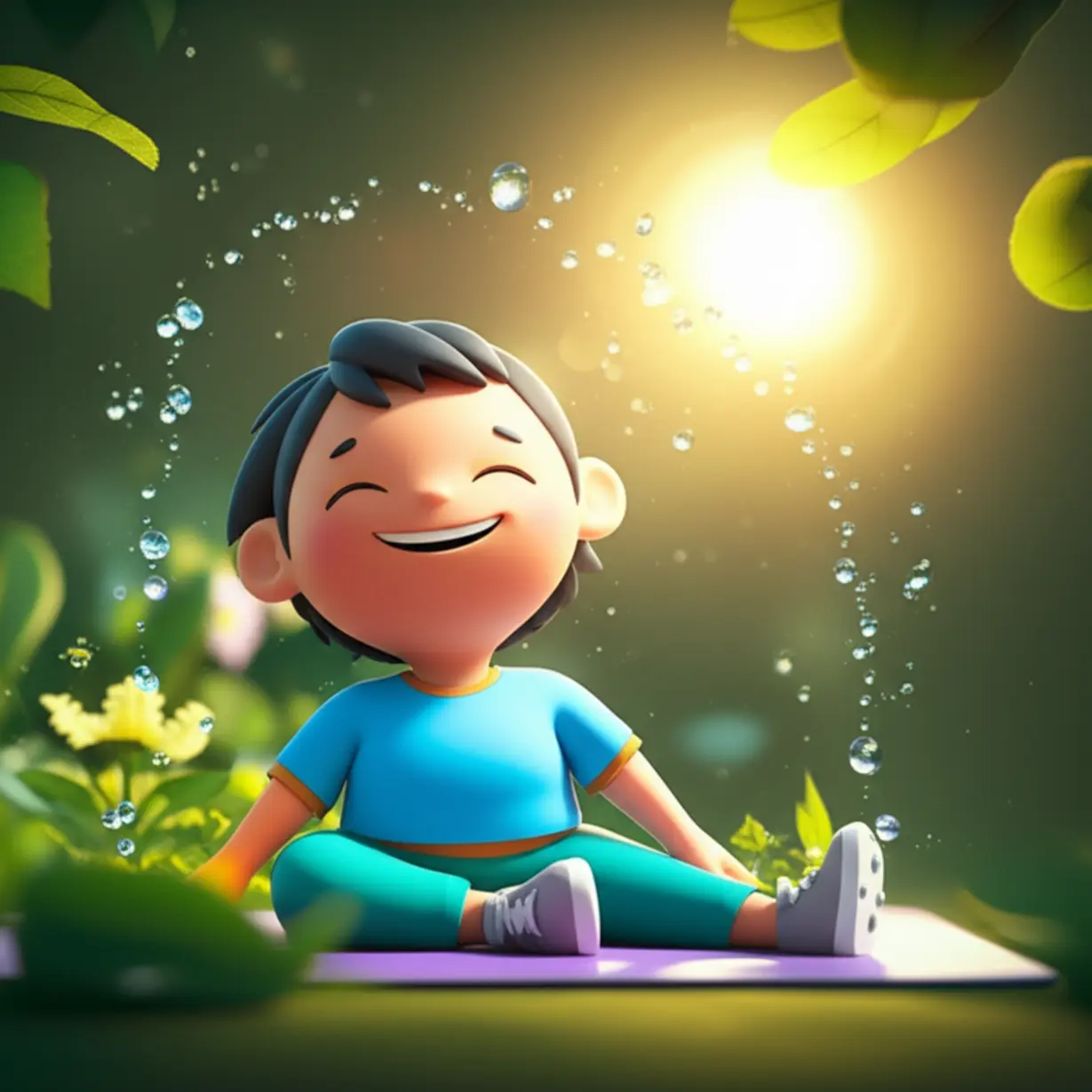 건강하게-운동하는-사람