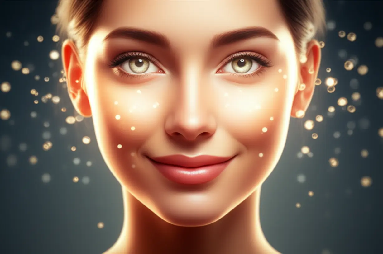 내면의-균형과-빛나는-아름다움을-상징하는-귀여운-3D-얼굴-이미지.