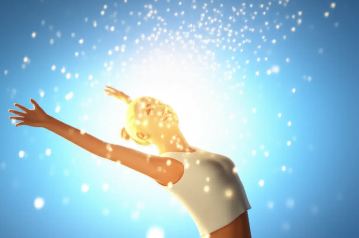 속부터-깨끗해진-듯-상쾌하게-스트레칭하는-빛나는-3D-이미지.