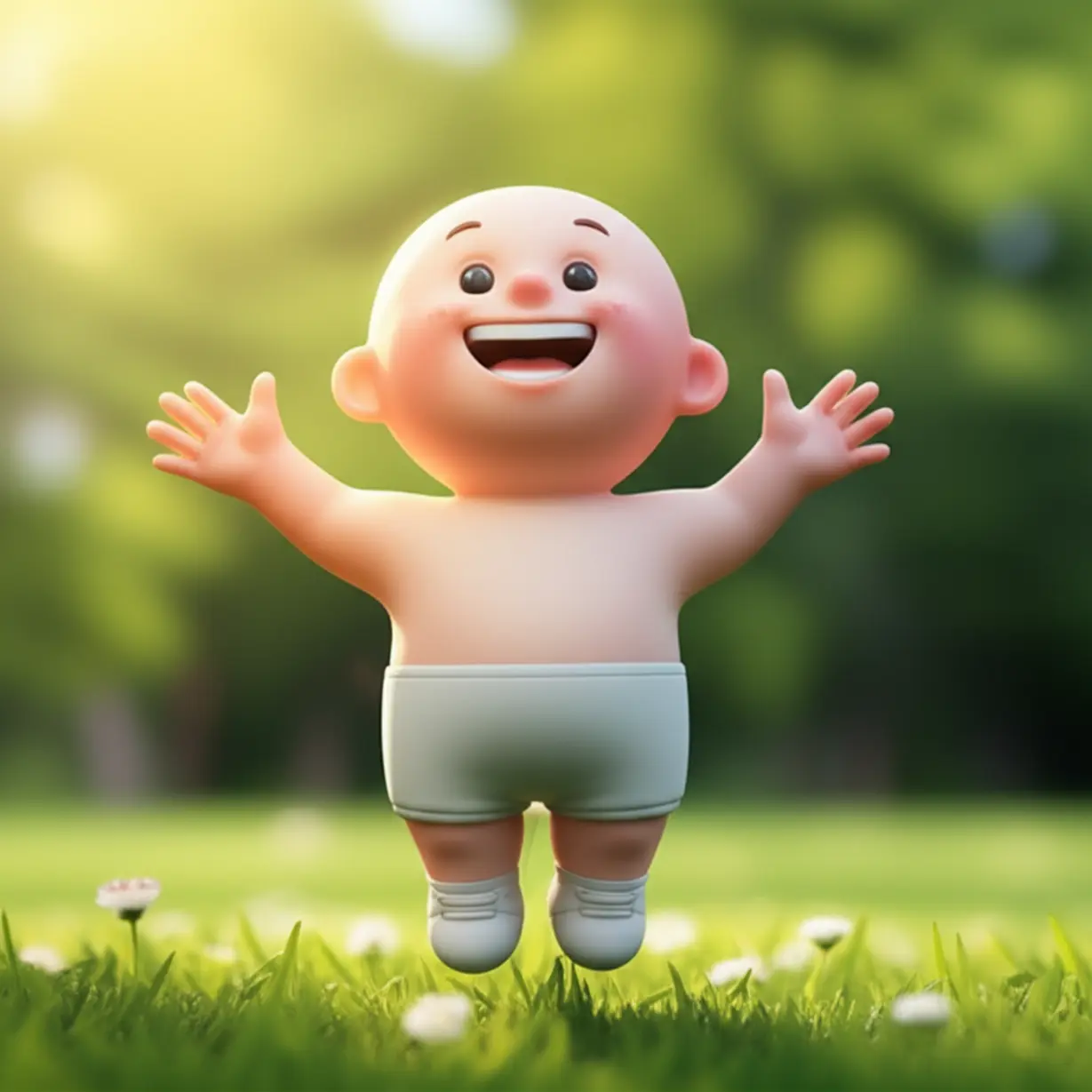 몸이-가볍고-활기찬-기분으로-행복하게-떠오르는-사람의-모습