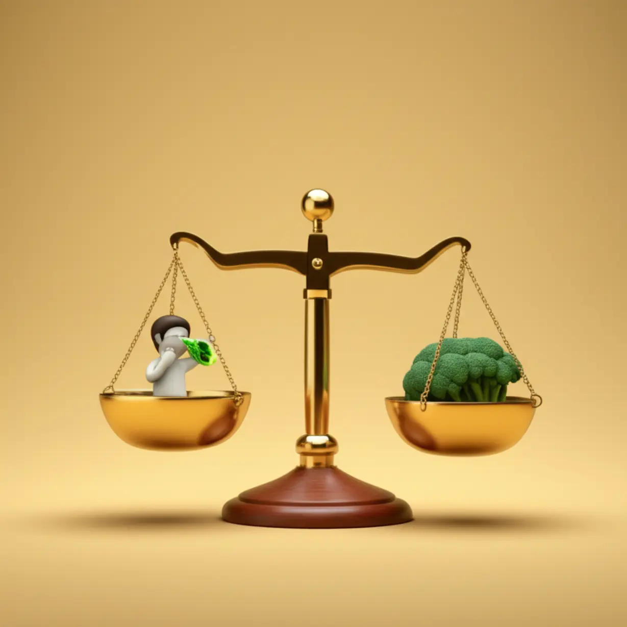 건강한-채소를-저울에-신중하게-올려놓으며-현명한-섭취를-상징하는-사람의-모습