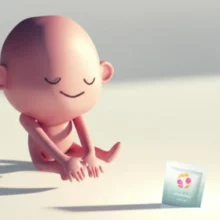 아침에-활기차게-스트레칭하는-사람-옆에-놓인-작은-건강-음료-포