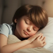 쾌적한-공간에서-편안하게-잠든-사람