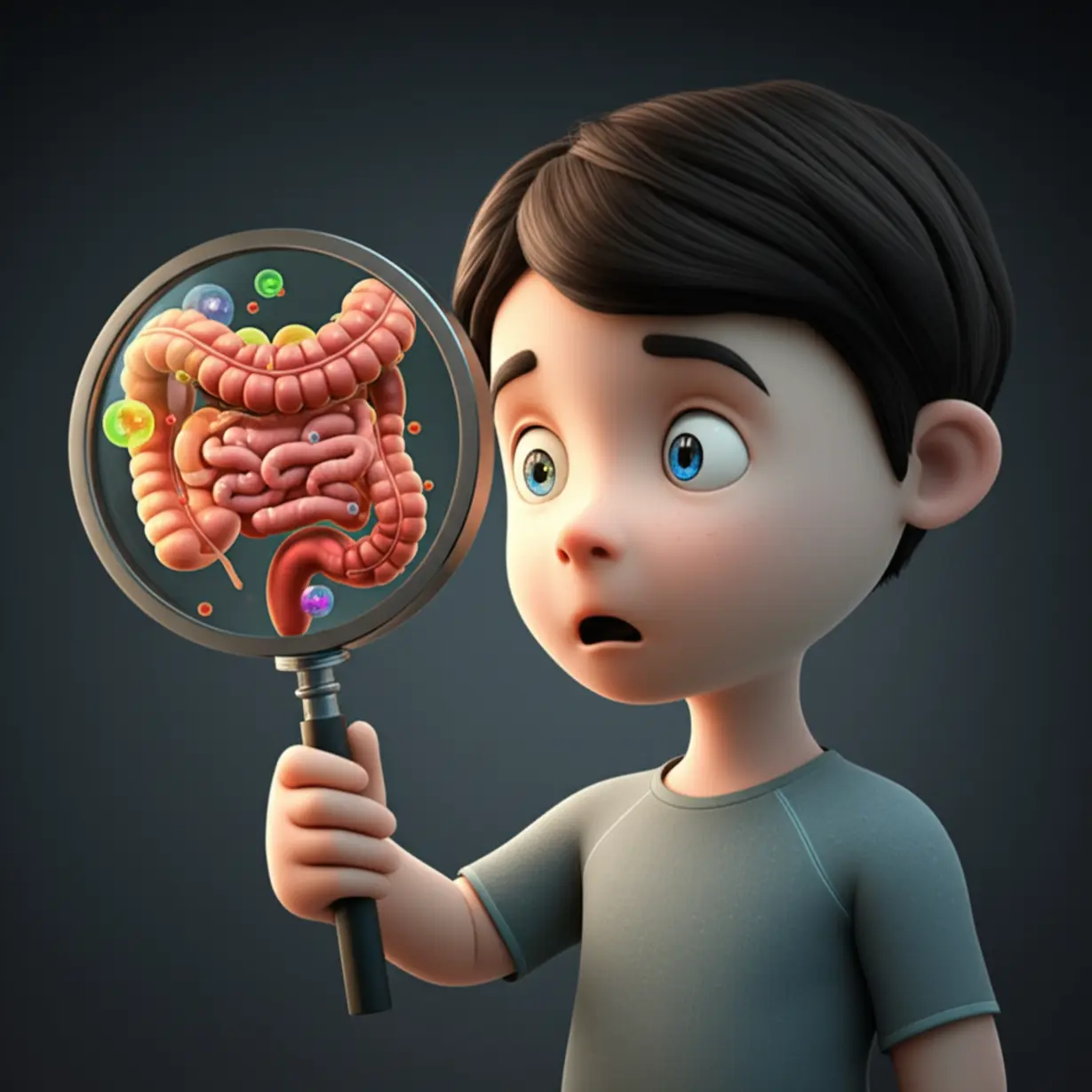 확대경을-들고-장-건강-지도를-자세히-살펴보며-