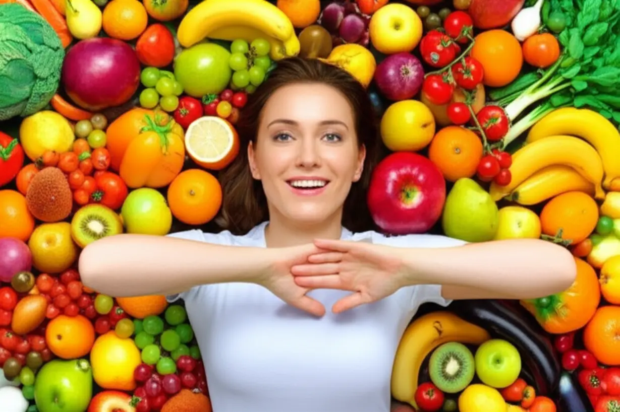 건강한-음식과-치료로-활력을-되찾아-행복하게-스트레칭하는-사람