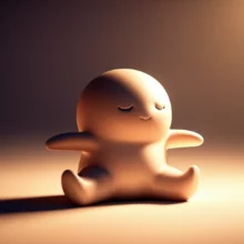 사랑니-발치-후-편안하게-회복하는-모습을-상징하는-귀여운-3D-캐릭터