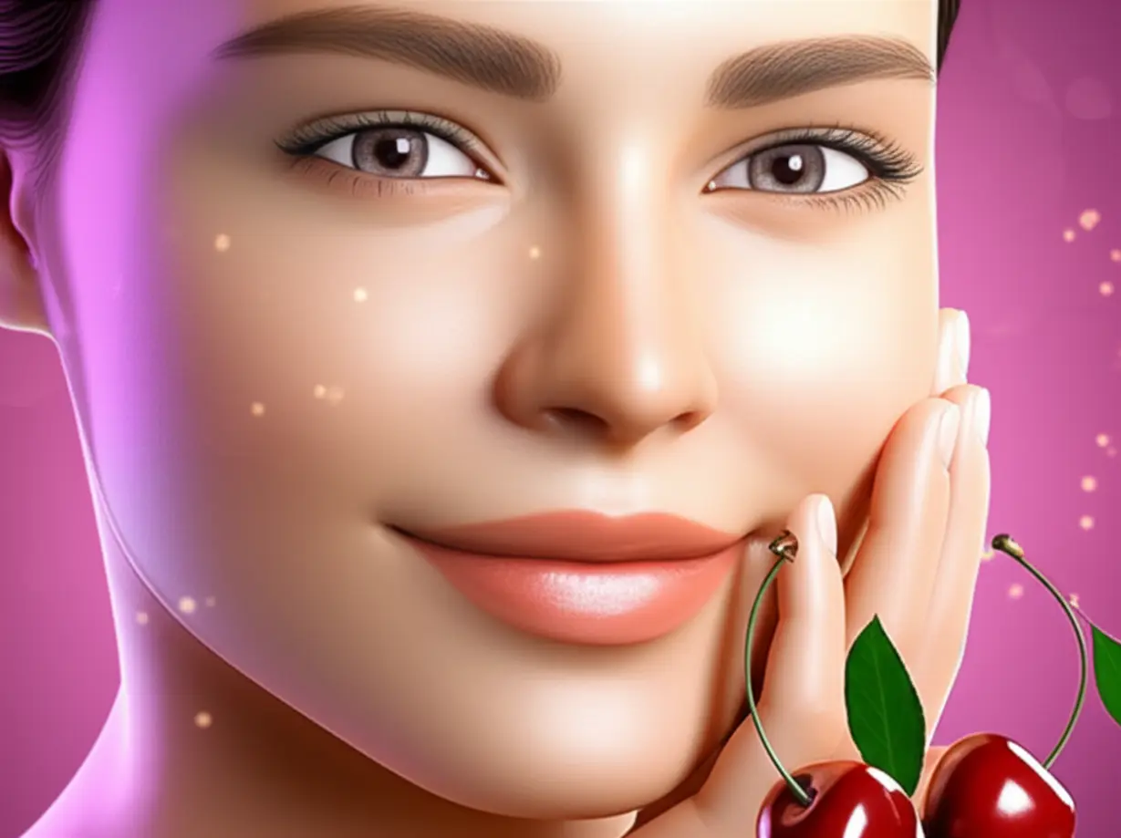 빛나는-피부를-가진-사람,-건강하고-아름다운-모습.