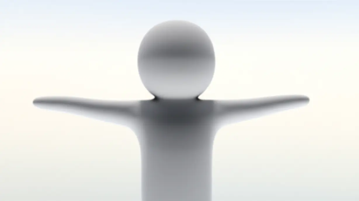 감정적-해방-후-평화롭게-스트레칭하는-귀여운-3D-사람