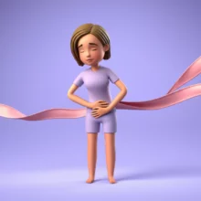 배가-가벼워진-듯-편안하게-웃고-있는-사람의-3D-이미지