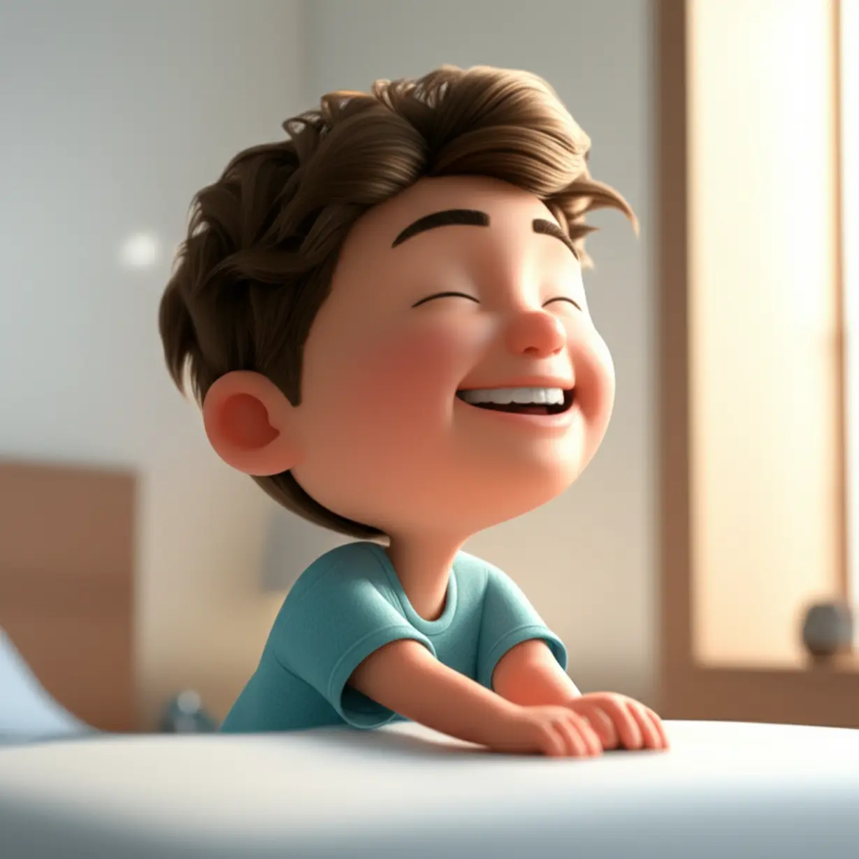 편안한-숙면-후-기지개를-켜며-행복해하는-사람의-모습