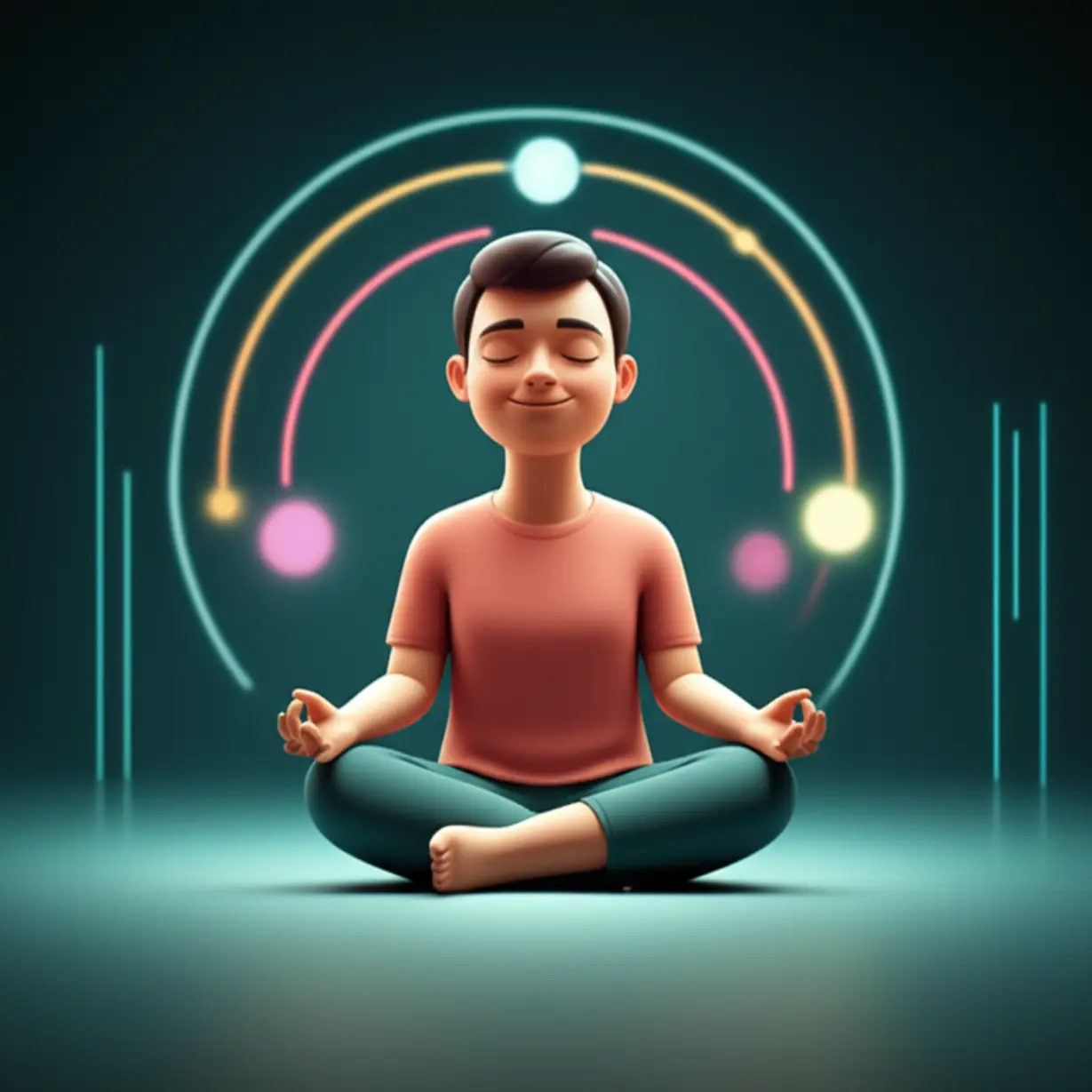 An-illustration-of-a-person-meditating-peacefully-with-balanced-energy-flowing-around-them.