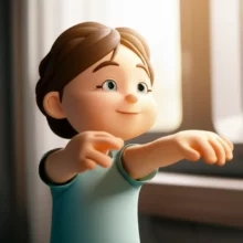 약으로-인한-고통에서-벗어나-편안하게-숨-쉬는-듯한-모습의-3D-이미지