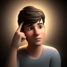 두피-통증의-원인을-고민하는-사람이-따뜻한-빛-속에서-해답을-찾은-듯한-모습