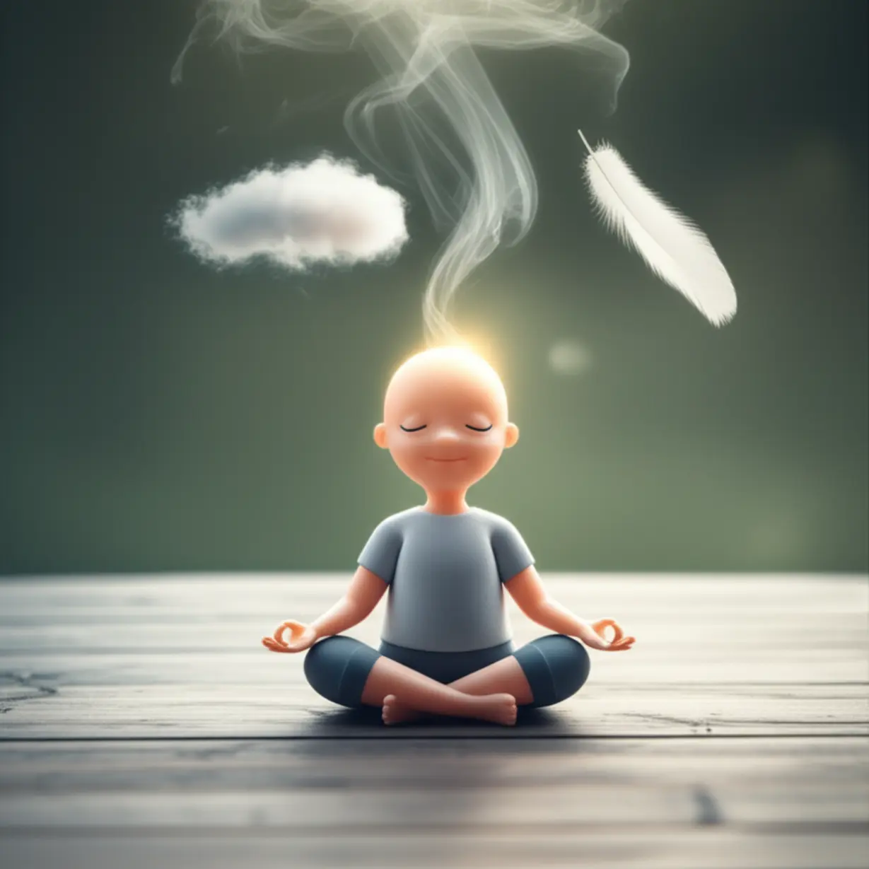 헛개차와-함께-마음의-평화를-얻는-모습