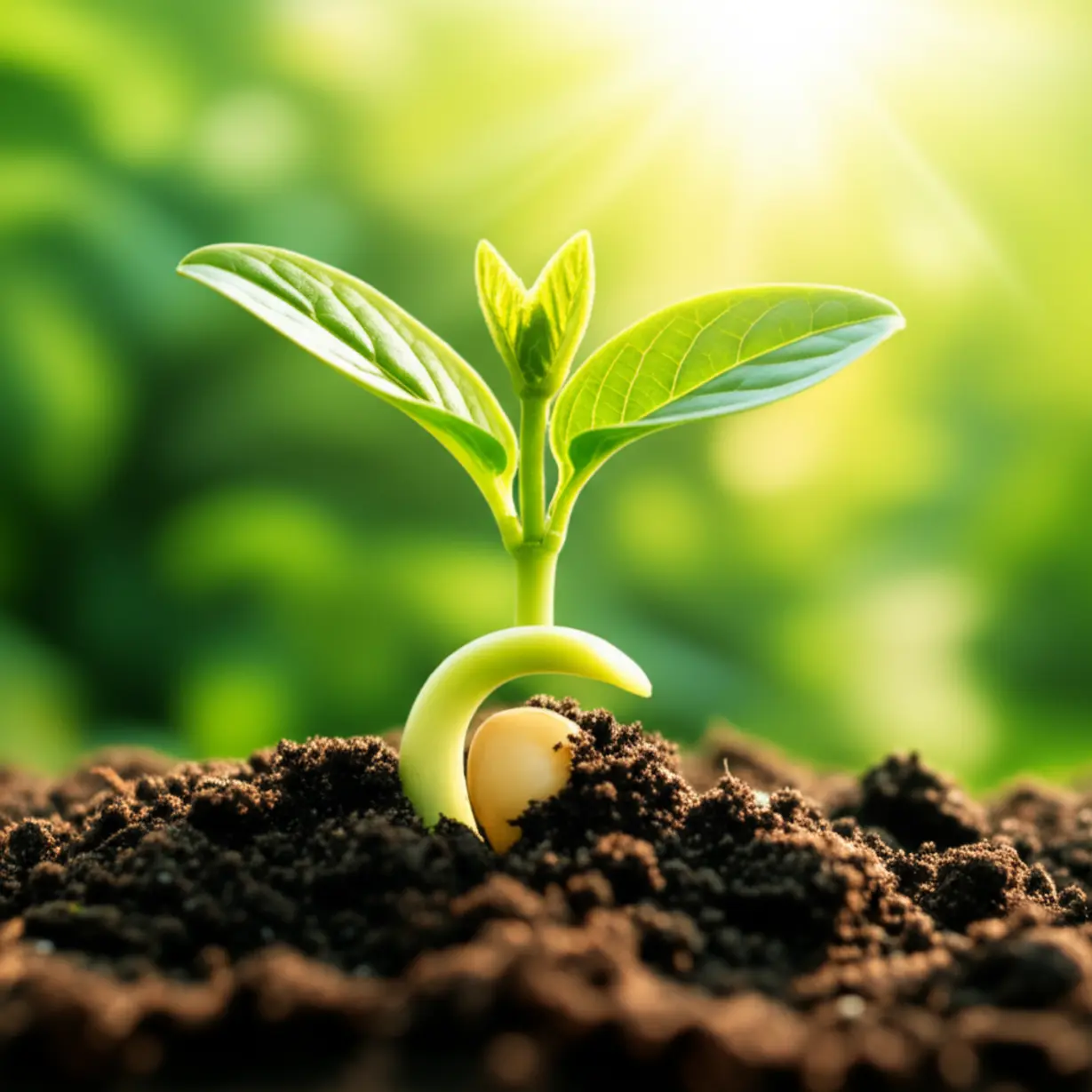 활력과-성장을-상징하는-힘찬-식물의-3D-이미지