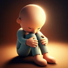 따뜻하고-편안한-표정으로-다리를-감싸-안고-있는-사람.-혈액순환-개선으로-인한-깊은-안도감을-표현합니다.