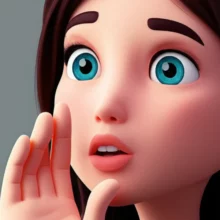 친한-친구에게-은밀한-비밀을-속삭이는-사람의-모습.-호기심-가득한-표정의-다른-한-사람이-귀를-기울이고-있다.