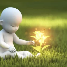 약-없이-평온을-되찾은-사람이-자연-속에서-미소-짓는-모습