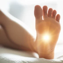 평화롭게-휴식을-취하는-발의-모습