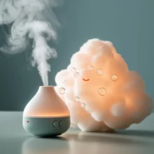 따뜻한-물방울과-가습기-미스트로-진정되는-편안한-3D-목-그림