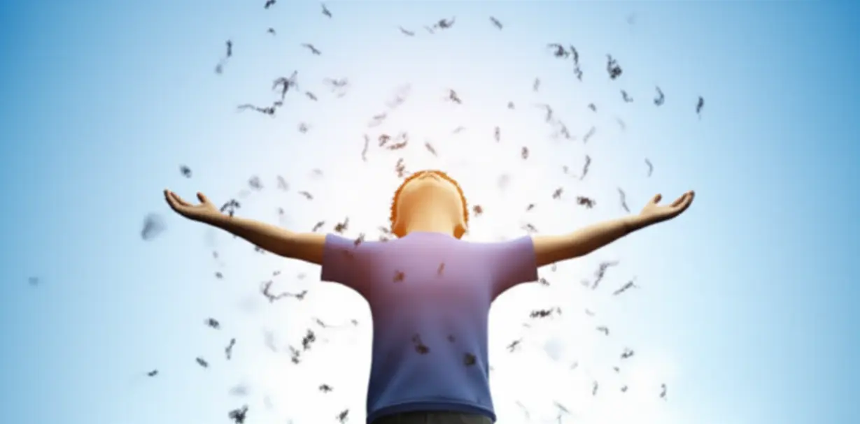 어둠에서-벗어나-자유를-만끽하는-사람