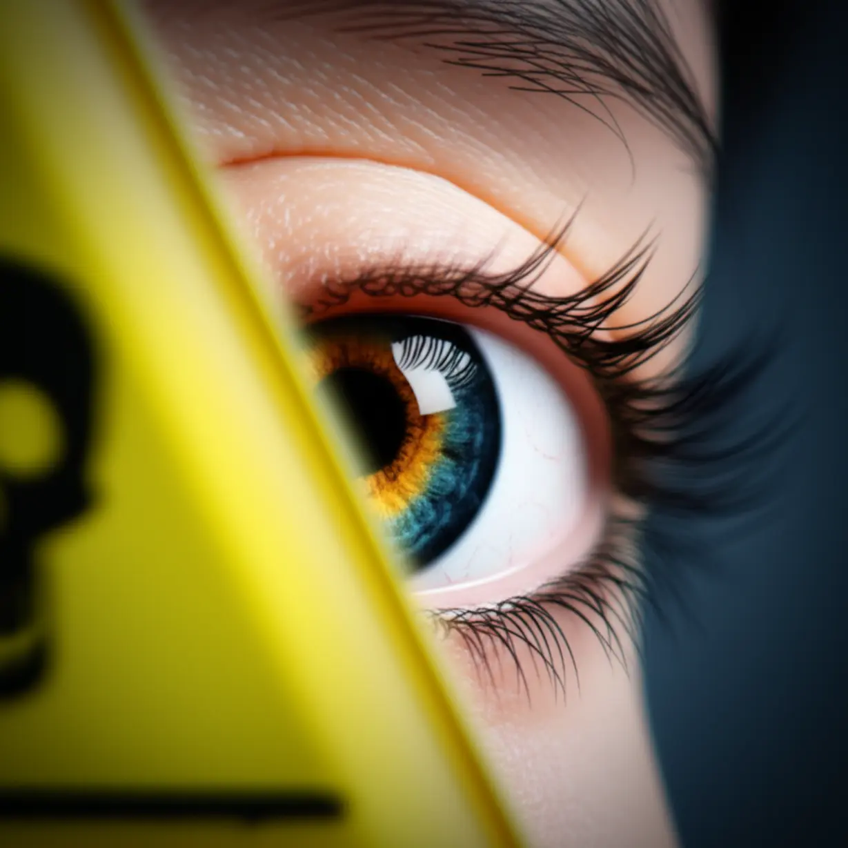 경고-표시를-주의-깊게-살피는-눈