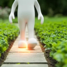 발바닥-통증-없이-활기차게-걷는-사람의-모습