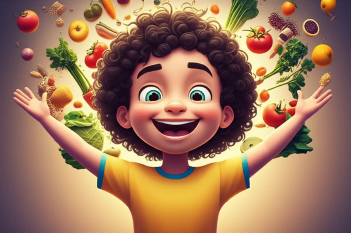 활기차고-행복하며-건강한-음식에-둘러싸인-사람의-모습