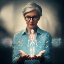 A-person-holding-a-glowing-blueprint-representing-body-health-and-vitality.