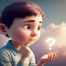 생각에-잠긴-사람이-빛나는-물음표를-들고-있는-귀여운-3D-이미지,-잔뇨감의-숨겨진-원인에-대한-호기심을-상징합니다.