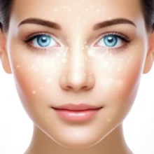 피부-속부터-빛나는-건강한-얼굴과-빛나는-빛-입자들이-어우러진-귀여운-3D-이미지