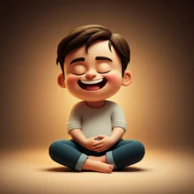 설사로부터-해방되어-편안하게-기지개를-켜는-사람의-모습