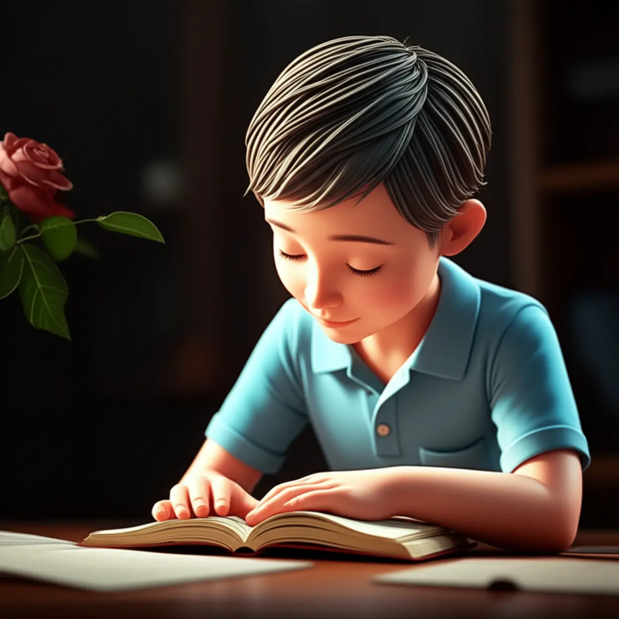 책을-읽거나-퍼즐을-맞추며-집중하는-모습의-사람