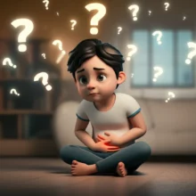 원인을-알-수-없어-답답해하며-배를-잡고-있는-사람의-모습.