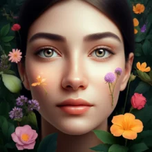 내면의-빛으로-빛나는-건강한-피부를-나타내는-3D-이미지