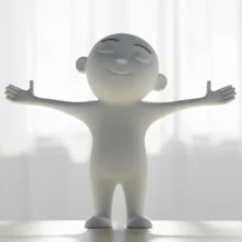 트림으로-고생하다가-드디어-편안해진-사람의-모습